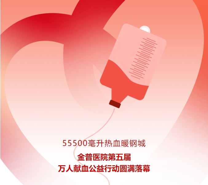 55500毫升热血暖钢城！金普医院第五届万人献血公益行动圆满落幕